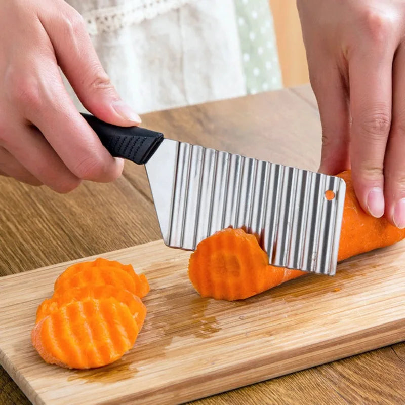 Edelstahl Kartoffelchipschneider