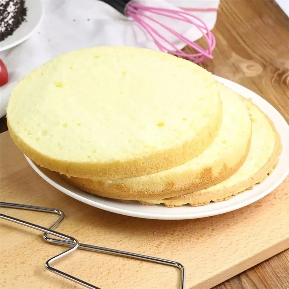 1/2 Stück höhenverstellbare Linie Kuchenschnittschneider