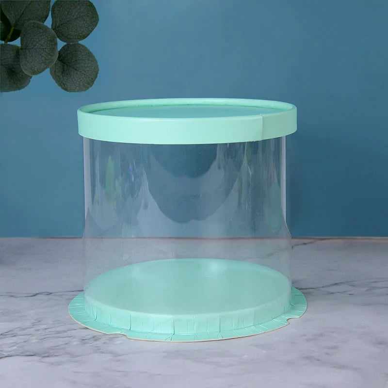 4/6 Zoll PVC Klare Kuchenboxen