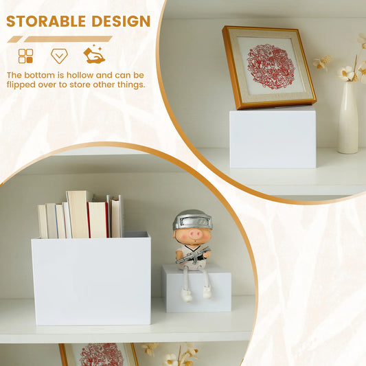 Acryl Buffet Riser – 6-teiliges stapelbares Display-Set