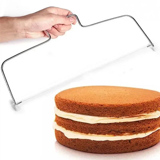 1/2 Stück höhenverstellbare Linie Kuchenschnittschneider