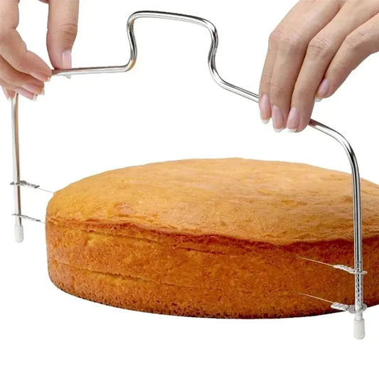 1/2 Stück höhenverstellbare Linie Kuchenschnittschneider